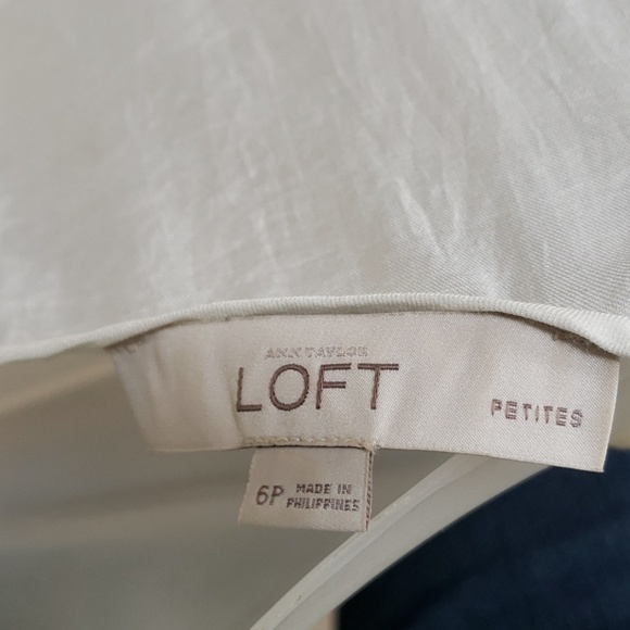 Womens Dress Size 6 Petites  Loft Multi Color - Picture 6 of 6